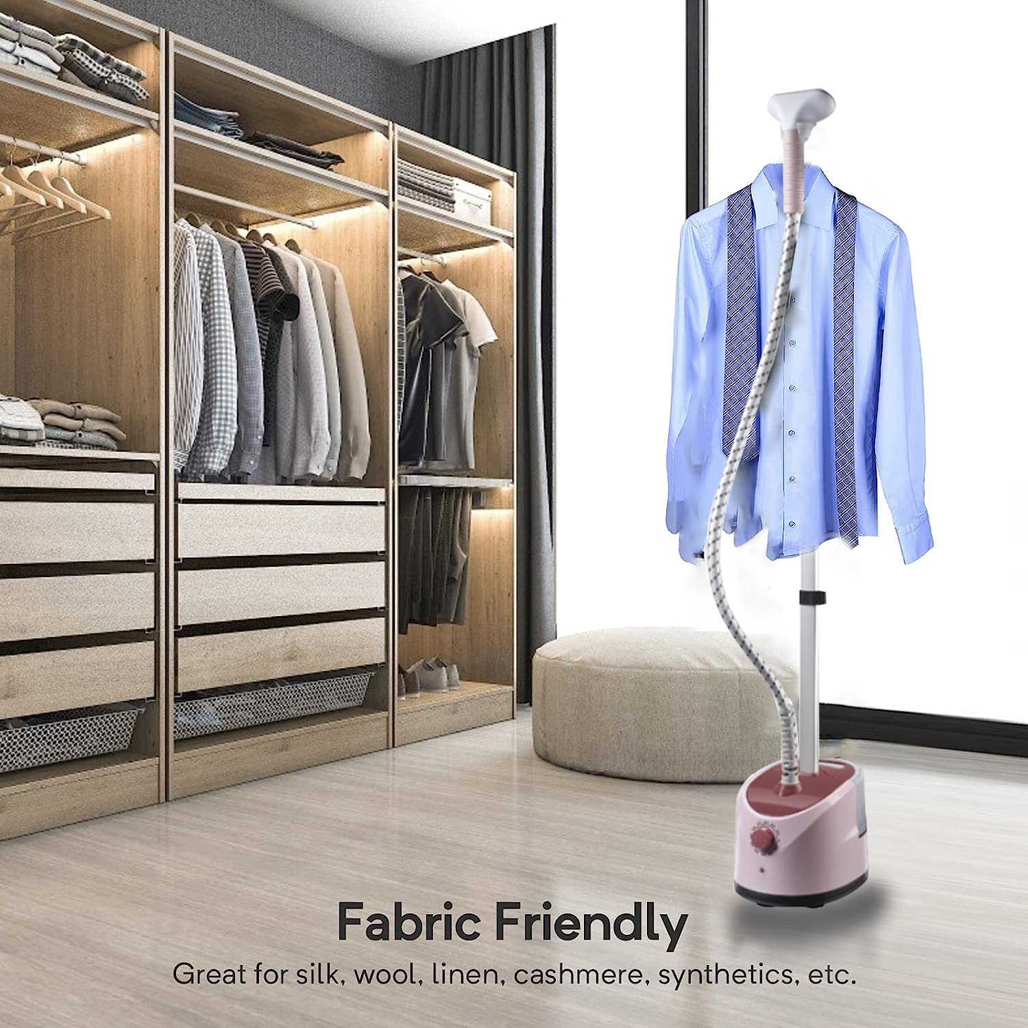 TDOO Garment Steamer 2000W With Height Adjustable Ironing Board, 40 Second Heating Time, Heat Insulated Steam Hose تي دو مكواة بخار للملابس بقدرة 2000 واط مع لوح كي بارتفاع قابل للتعديل، وقت تسخين 40 ثانية، خرطوم بخار عازل للحرارة TDOO Garment Steamer 2000W With Height Adjustable Ironing Board, 40 Second Heating Time, Heat Insulated Steam Hose تي دو مكواة بخار للملابس بقدرة 2000 واط مع لوح كي بارتفاع قابل للتعديل، وقت تسخين 40 ثانية، خرطوم بخار عازل للحرارة